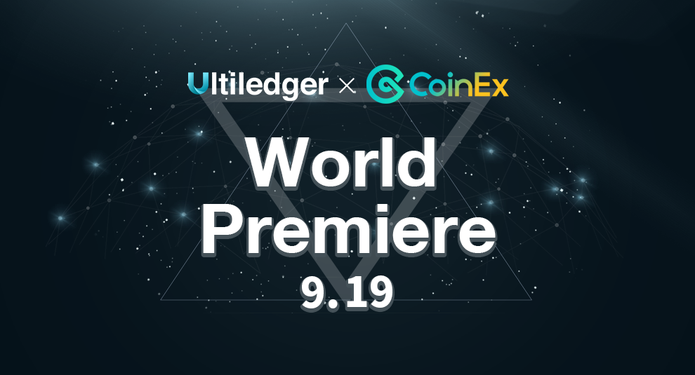 Announcement of Ultiledger Online on CoinEx and ULT Trading Event